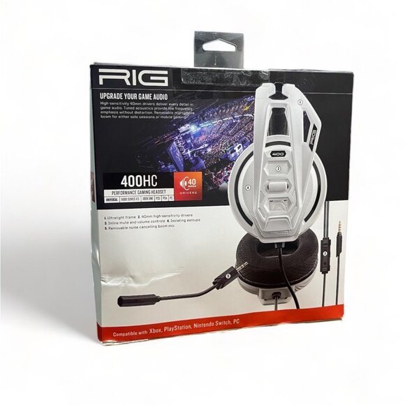 RIG 400 HC Wired Performance Gaming Headset for Xbox PlayStation, New - Picture 5 of 6